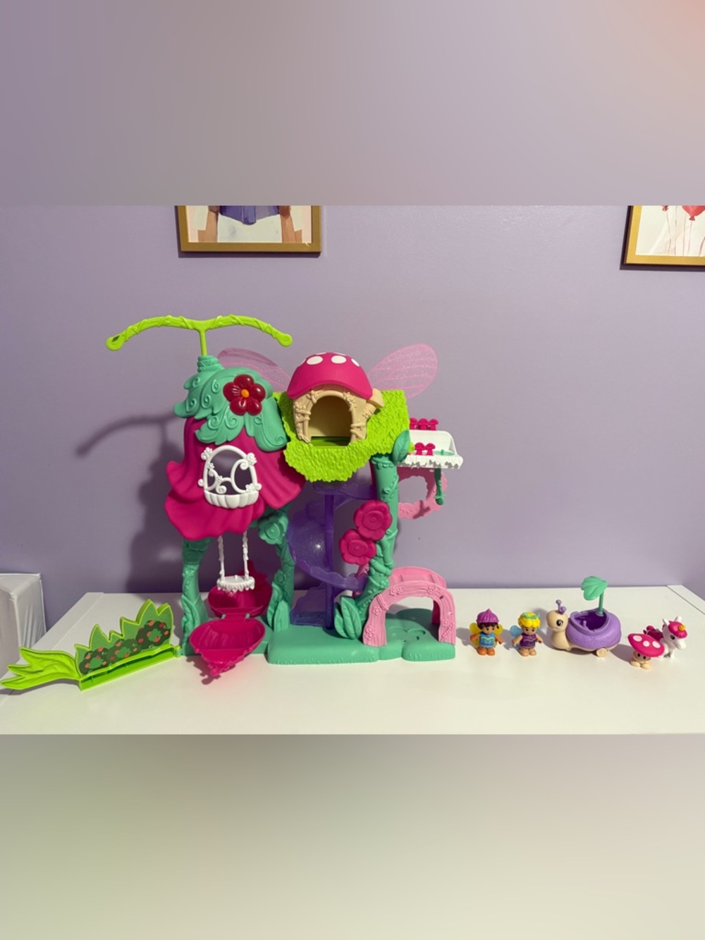 Whimsical Fairy Treehouse Playset